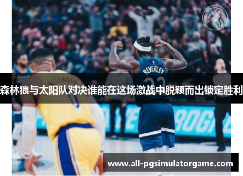 森林狼与太阳队对决谁能在这场激战中脱颖而出锁定胜利